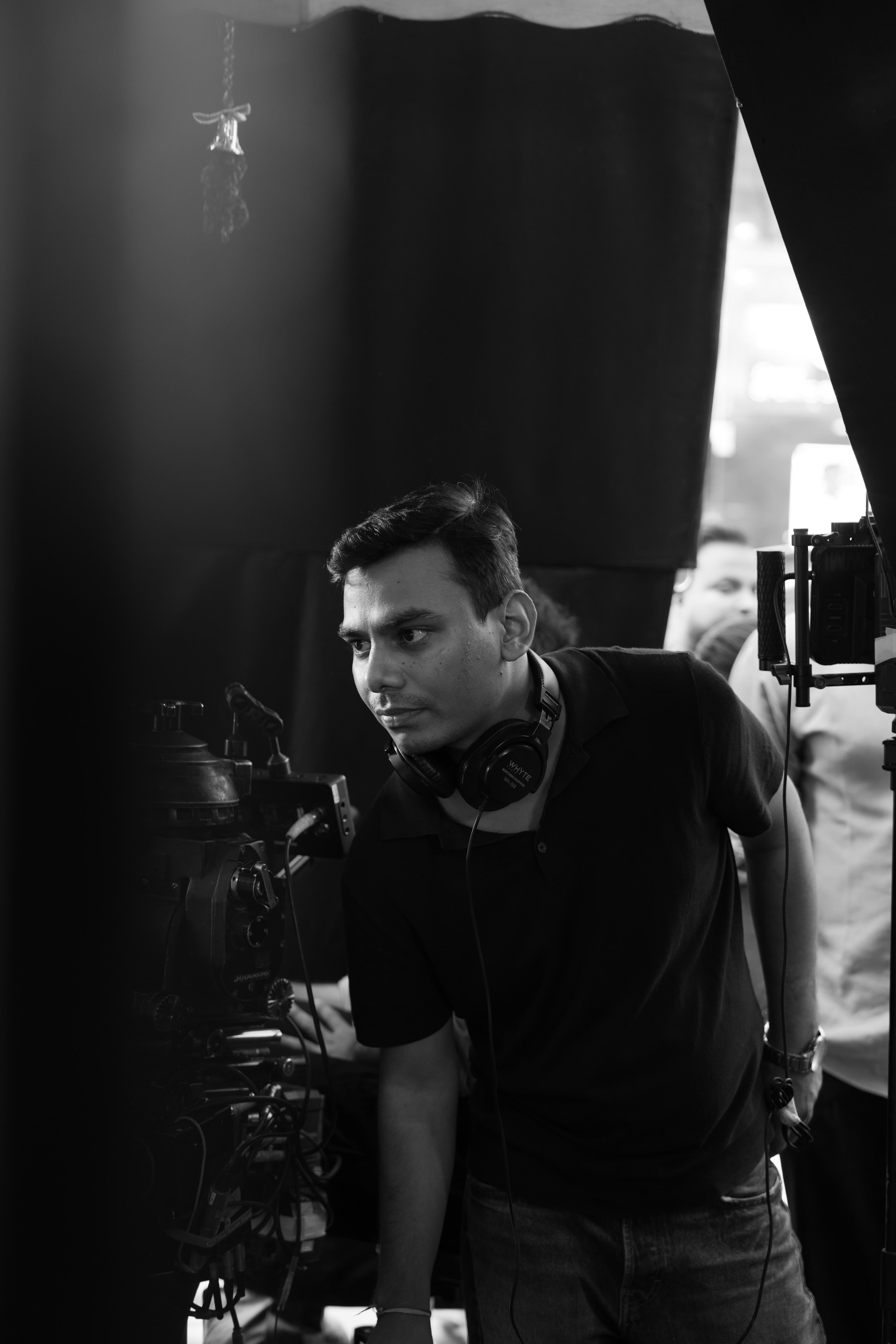 Kartik Singh on set